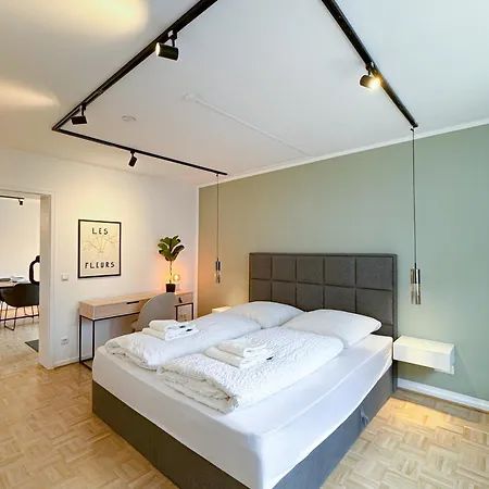 Moderne City-Wohnung Mit Self Check-In Und Free Wifi Im Zentrum Essen Exterior foto